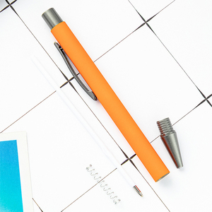 Penne a Sfera in Metallo Personalizzate con Stampa Digitale a Colori e Logo Personalizzato - Penna a Sfera con Inchiostro Personalizzato - Product Image 2