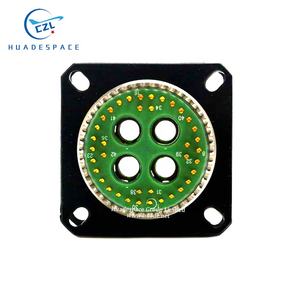 J599-20FJ42PCN-H (4-CF81411-01) MIL-DTL-D38999 42 broches contacts soudés D38999-20FJ42PCN-H connecteur Huadespace - Product Image 6