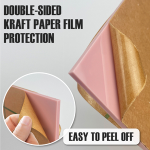 Tấm Acrylic Gorlde pastel 1 \ u005cu002f8 \ u005cu0022 Tấm mica cắt laser tùy chỉnh 3mm 8x8 8x12 12x12 bảng PMMA mờ - Product Image 3