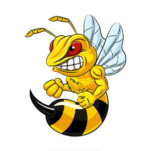 Autocollants de <span class=keywords><strong>casque</strong></span> de course automobile TCYATO de haute qualité, motif abeille de dessin animé, autocollants imperméables pour ordinateur portable et casques - Product Image 3