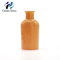 Bouteilles de diffuseur d'arômes en verre rond de luxe 50 ml 100 ml pour rafraîchisseurs d'air
