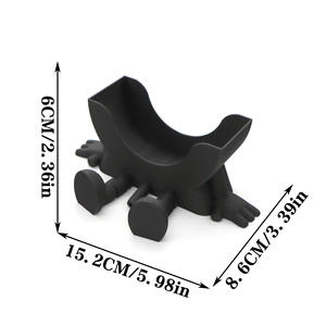 Support de rangement multifonctionnel moderne en plastique pour <span class=keywords><strong>éponge</strong></span> de cuisine, non pliable, avec égouttoir - Product Image 6