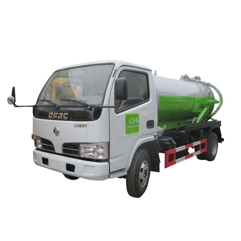 Dongfeng автомобиль 3000-6000L вакуумный грузовик для очистки сточных вод