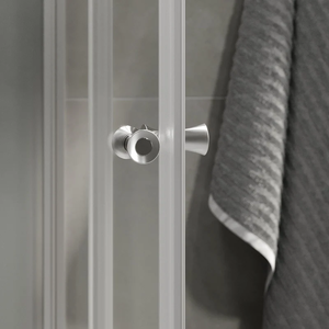 Shower Room Round Glass Door Handle Head to Head Stainless Steel Shower Glass Door <strong>Pull</strong> Handle with <strong>Knob</strong> - Product Image 5