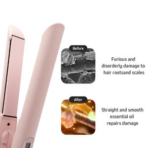 Outils de fer plat de marque privée à bas prix Fer à lisser Fer à lisser professionnel en céramique et titane Fer à lisser - Product Image 5