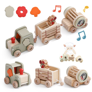 Set Treno in <span class=keywords><strong>Legno</strong></span> <span class=keywords><strong>Montessori</strong></span>, <span class=keywords><strong>Giochi</strong></span> Educativi Sensoriali per Bambini, Giocattoli Multifunzionali, Regalo Educativo - Product Image 5
