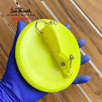 Nouveaux autocollants réfléchissants pour la pêche à la traîne, disque de plongée, plongeur profond, paravan, planer, leurre de traîne, contrôleur de profondeur, Dipsy Diver