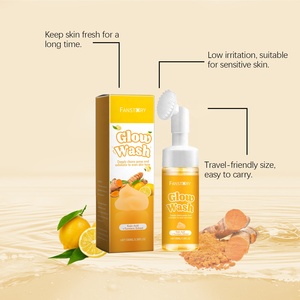 Fábrica Direta Personalizado Cuidados Com A Pele Cúrcuma Orgânica Lemon Kojic Ácido Iluminador Pele Limpeza Rosto Hidratante Mousse Facial - Product Image 4