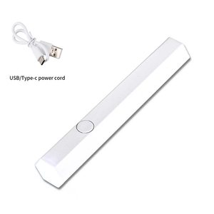Petite <span class=keywords><strong>lampe</strong></span> à ongles <span class=keywords><strong>UV</strong></span> portable, <span class=keywords><strong>lampe</strong></span> à ongles sans fil rechargeable avec bouton tactile pour un durcissement rapide - Product Image 4