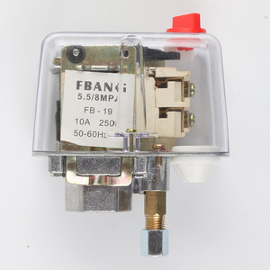 FBANG สวิตช์แรงดัน 5.5-8MPa SPDT G3/8 เครื่องอัดอากาศ ตัวควบคุมอัตโนมัติ แบบลูกบิด IP54 - Product Image 4