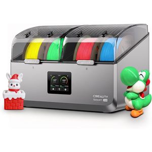 Secador de Filamento Creality SpacePi X4, 4 Bobinas, Cámaras de Calentamiento Dobles, Temperatura Máxima de 85°C, Caja de Almacenamiento para Accesorios de Impresora 3D - Product Image 1