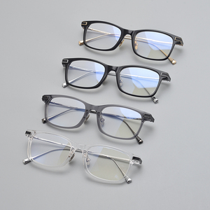 Gọng Kính Quang Học Nam Mới 2023 Gọng Kính Titan Acetate Có Tròng Kính Chống Xanh Gọng Kính Cao Cấp - Product Image 3