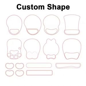 Custom Design <b>Mouse</b> Pad With Wholesale Promo Business Gift Blank Desk Rubber Printing Logo Wrist Rest Mousepad - Product Image 5