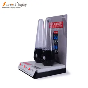 Factor Price Speaker Display Stand Acrylic Wireless Speaker Counter Top Display Stand