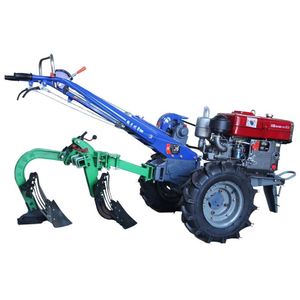Offre Spéciale – Nouveau Mini Tracteur Agricole 12 CV Diesel 2RM avec Charrue à Disques Condensante Guidée à la Main pour Équipement Agricole - Product Image 1