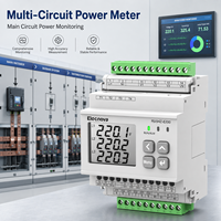 Compteur de qualité d'alimentation multicanal pour circuit principal, 4 canaux, 3 phases, classe 0.5S, PD194Z-E200