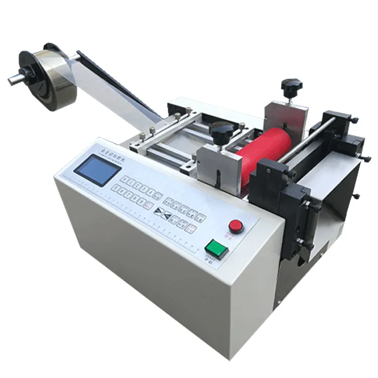 SG-YHD-100S rolo de venda quente para máquina de corte de papel revestido, folha, pequeno, máquina de corte de material de rolo, pano, cortador de pvc