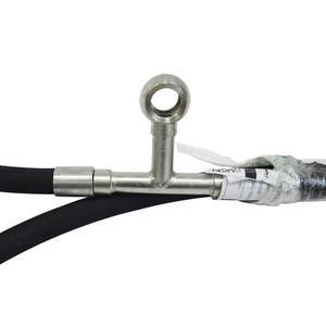 ท่ออัดอากาศอุตสาหกรรม <span class=keywords><strong>Atlas</strong></span> <span class=keywords><strong>Copco</strong></span> รุ่น GA75+ <span class=keywords><strong>GA90</strong></span>+ สำหรับเครื่องอัดอากาศอุตสาหกรรม <span class=keywords><strong>Atlas</strong></span> <span class=keywords><strong>Copco</strong></span> หมายเลขอะไหล่ 1622703300 ท่อแรงดันสูงแบบถักผสมน้ำมันและก๊าซ - Product Image 5