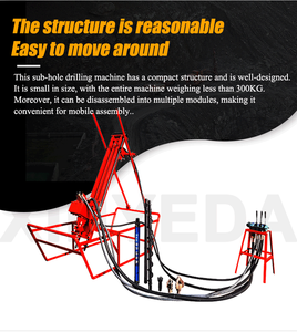 XDQ Serie Pneumatische DTH Boorinstallatie met Gearbox Motor, Draagbaar, Hoge Efficiëntie, Boordiameter 50-90mm, Max. 15m-25m Diepte - Product Image 5