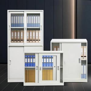 钢制现代模块化节省空间耐用可调节搁板客厅家具大容量储物柜 - Product Image 4