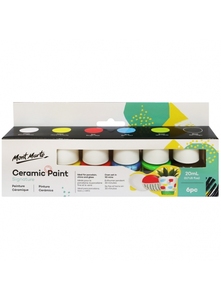 Juego de Pintura Líquida Cerámica Mont Marte, 6 Piezas x 20 ml - Product Image 4
