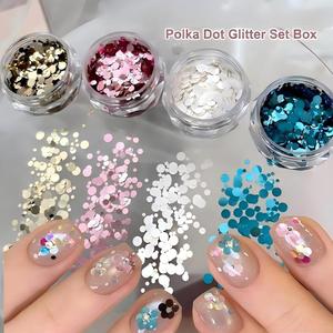 1 Frasco <span class=keywords><strong>de</strong></span> Lentejuelas Brillantes para <span class=keywords><strong>Uñas</strong></span> con Diseño <span class=keywords><strong>de</strong></span> Flores, Holográficas, Mixtas, Mini Copos Redondos, Decoración 3D Floral para <span class=keywords><strong>Uñas</strong></span> - Product Image 1