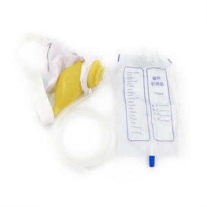 Sac de collecte d'urine jetable transfrontalier pour hommes, femmes et personnes âgées, 1000 ml, stérile de qualité médicale avec tube et sac de drainage - Product Image 1
