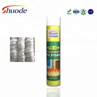 WOW Incroyablement peu résilient, 750 ml, isolation ignifuge, mousse de polyuréthane liquide expansible imperméable, baril