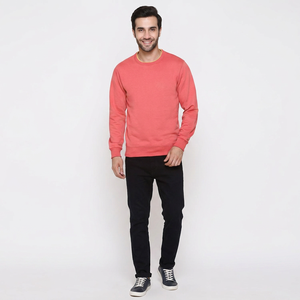 Solid Color Wholesale <b>Plain</b> Mens Streetwear Sweatshirts Casual Winter Warm Outdoor Sports Relaxed Fit Pullover <b>Jumper</b> Men - Product Image 1