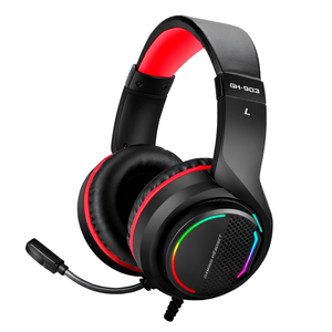 Xtrike Me GH-903 Auriculares para juegos con sonido envolvente virtual 7.1, retroiluminación RGB, USB - Product Image 3