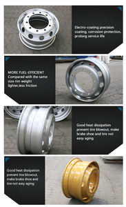 【人気商品】<span class=keywords><strong>Alcoa</strong></span> 高品質 鍛造アルミニウムホイール シルバー仕上げ 新品 トレーラー部品 ISO認証 高耐久性 3650kg - Product Image 6