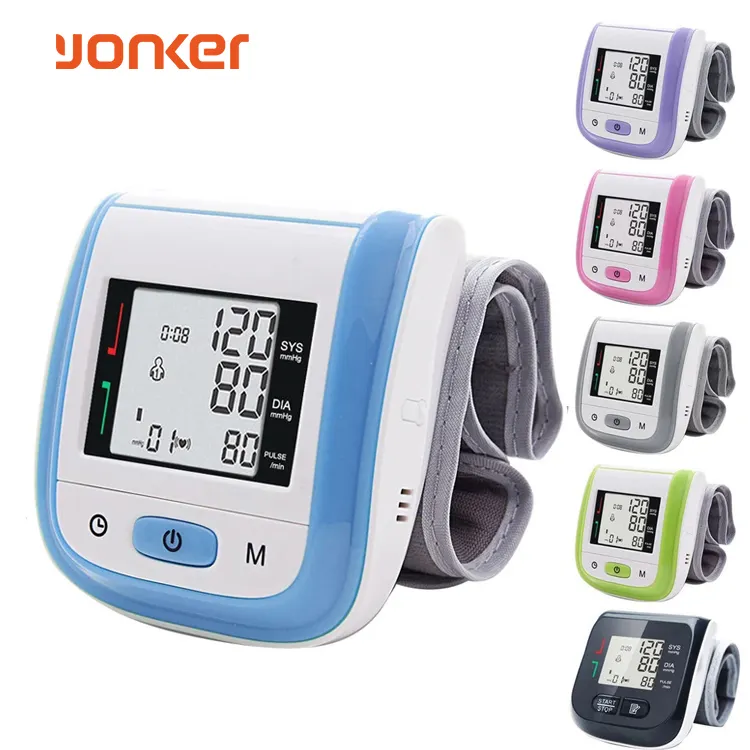 Yonker Yongrow digital smart electronic speakers bp monitor machine wrist electronic digit blood pressure monitor