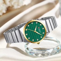 Montres pour femmes 9110, quartz, étanches, nouvelle arrivée, minimalistes, luxe, style antique, dessin animé, aiguilles lumineuses, élégantes, en acier inoxydable