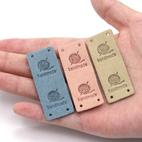 Nouveauté : Badges en cuir PU personnalisés avec logo en relief, pour chapeaux et vêtements, faux patchs en cuir