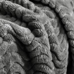 Coperta in Morbido Pile - Leggera, Anti-Acaro, Lavorata a Maglia, Decorativa con Texture Ondulata, per <span class=keywords><strong>Letto</strong></span> e Uso Invernale, Adatta a Tutte le Stagioni - Product Image 5