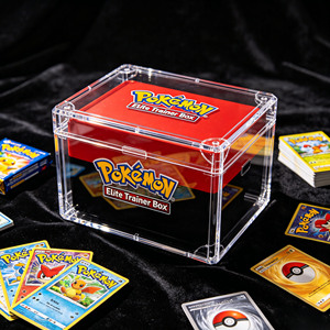 Caja Protectora <span class=keywords><strong>de</strong></span> Acrílico Transparente para <span class=keywords><strong>Cartas</strong></span> Pokémon, <span class=keywords><strong>Precio</strong></span> <span class=keywords><strong>de</strong></span> Fábrica, Acrílico Pulido y Engrosado, para Colección <span class=keywords><strong>de</strong></span> <span class=keywords><strong>Cartas</strong></span> TCG - Product Image 1