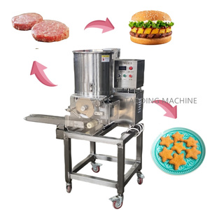 France Paris Jamaïcain Patty Viande Tarte Presse Hamburger Patty Froming Machine Patty Making Machine Poulet Pépites Jamaïcain Formant - Product Image 1