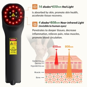 Appareil laser froid portable ZJZK Classe 3B pour la thérapie vétérinaire équine, outil de traitement des lésions et de soins neuro-nervieux - Product Image 5