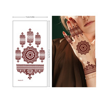 Tatouages temporaires à fleurs imperméables sexy pour femmes, faux autocollants de tatouage instantanés pour mariages et festivals imprimés sur papier