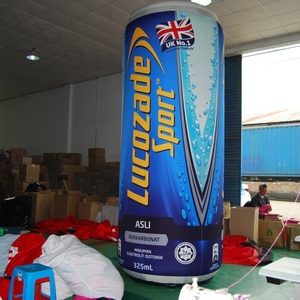Réplica Gigante Inflable de Lata de Bebida Deportiva con Electrolitos - Exhibición Inflable Promocional Personalizada para Marcas de Bebidas Deportivas/Gimnasios - Product Image 3