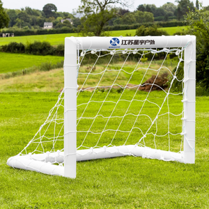 Mini <span class=keywords><strong>Portería</strong></span> <span class=keywords><strong>de</strong></span> <span class=keywords><strong>Fútbol</strong></span> para Exteriores <span class=keywords><strong>de</strong></span> 90x70x60cm para Adultos y Niños - Fácil <span class=keywords><strong>de</strong></span> Montar y Marco <span class=keywords><strong>de</strong></span> <span class=keywords><strong>PVC</strong></span> Móvil para Jugar y Entrenar en el Jardín - Product Image 2