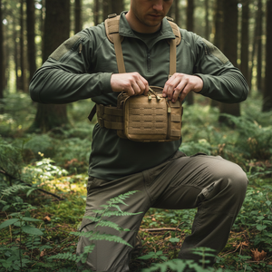 กระเป๋ายุทธวิธี Molle ยูทิลิตี้กระเป๋าเครื่องมือตัดด้วยเลเซอร์ EDC EMT แพ็คแยกส่วนสำหรับกลางแจ้งอุปกรณ์สนาม - Product Image 1