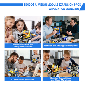 Kit de Extensão Sengo2 Smart AI Visual Card Maker com Função de Reconhecimento de Cartões por Visão Artificial AI Vision Sentry2 Go - Product Image 6