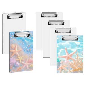 Portapapeles de MDF Personalizado para Sublimación, en Blanco, A4/A5, Imprimible por una o Dos Caras, para Oficina, Escuela, Hogar, Transferencia Térmica - Product Image 1