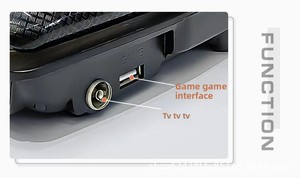 เครื่องเล่นซีดีในรถยนต์แบบพกพา หน้าจอ 10.1 นิ้ว ความละเอียด 1080P สายไฟจ่ายไฟจากที่จุดบุหรี่ สำหรับใช้ในบ้านและรถยนต์ พร้อมเกม - Product Image 5