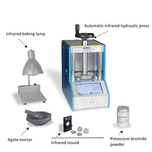 2 tấn tự động IR Hồng ngoại máy ép thủy lực Trung Quốc bán với tùy chỉnh OEM hỗ trợ - Product Image 4