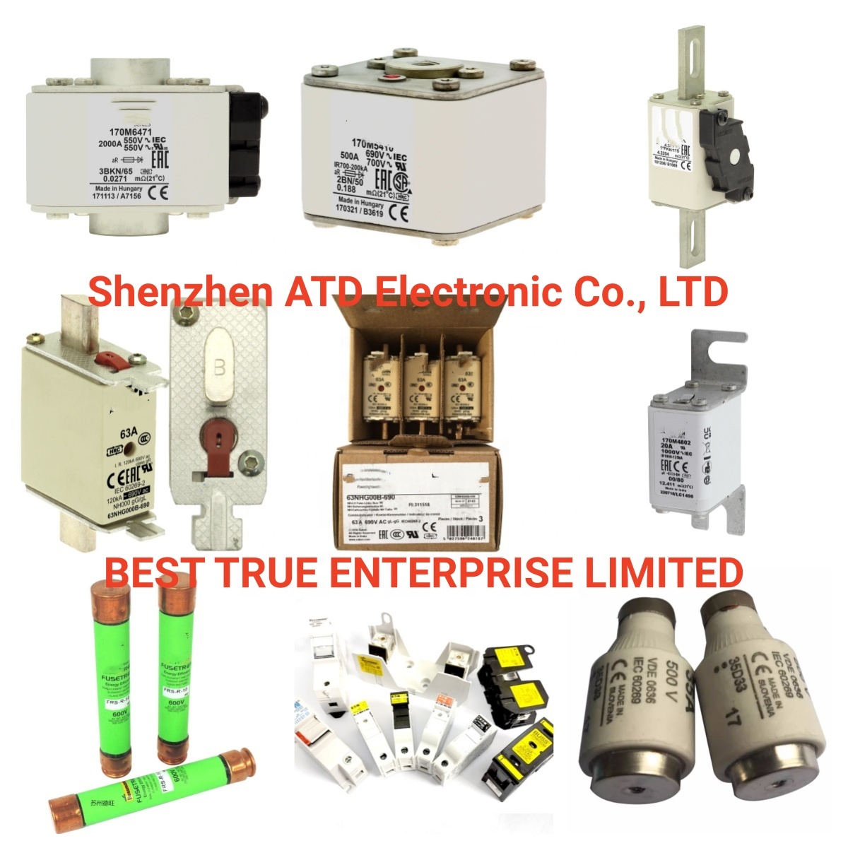 40ET BUSSMANN - Fuse: Fuse | 40A; 690VAC; 500VDC; Quick Blow; Ceramic - Foto 6