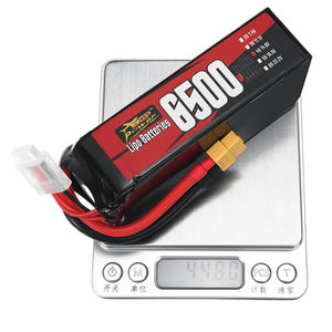 긴 사이클 수명 드론 리포 배터리 4s 6200mah 6500mah 30c 60C RC 자동차 비행기 폴리머 배터리 - Product Image 5