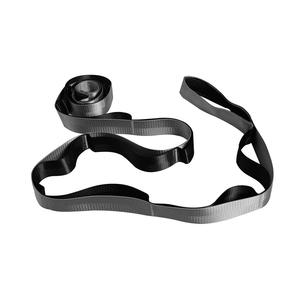 Sangle de yoga portable complète en nylon avec boucles pour étirements corporels - Product Image 2