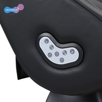 Fauteuil de massage électrique pour shampoing avec coussin chauffant pour traitement de la tête, lit de spa capillaire, machine à laver les cheveux en option